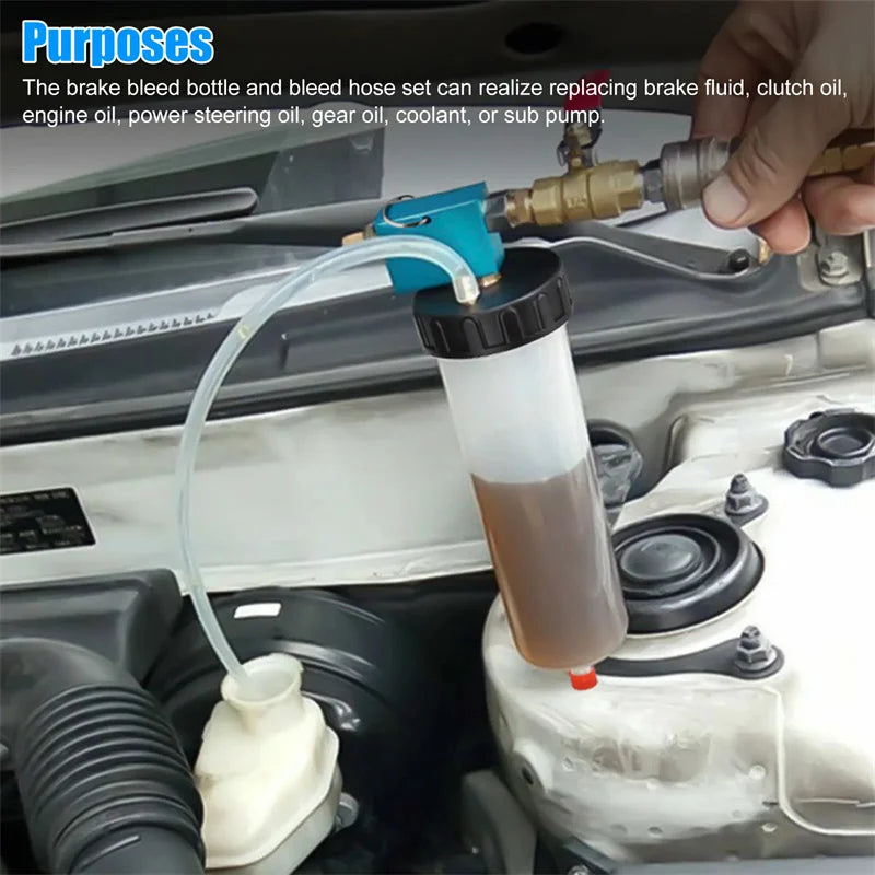 Car Brake Fluid Oil Change Tool Hydraulic Clutch Oil Bleeder Empty Exchange Drained Equipment For Motorbike Oasis Select