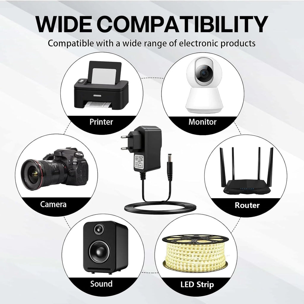 5V 12V 24V Power Supply Adapter Transformer AC 220V 110V TO DC 5V 12V 24V PowerSupply 1A 2A 3A 5A 6A 8A 10A For Router Oasis Select