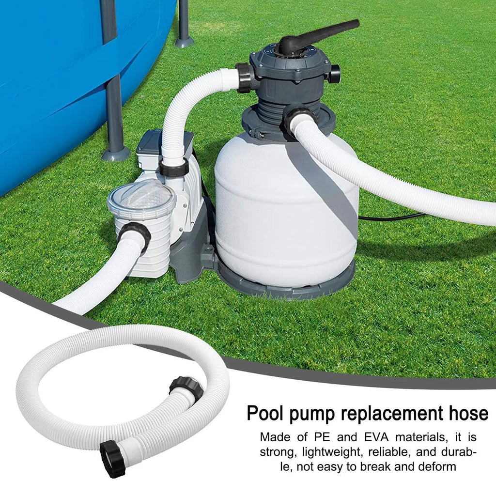 Pool Pump Hose Heavy-Duty Flexible Quick-Connect Parts Hose Pool Pump for Swimming Maintenance Cleaning Hot Tubs Oasis Select