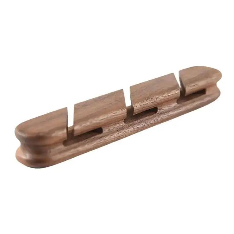 Solid Wood Desktop Cable Organizer – Cord & Cable Manager