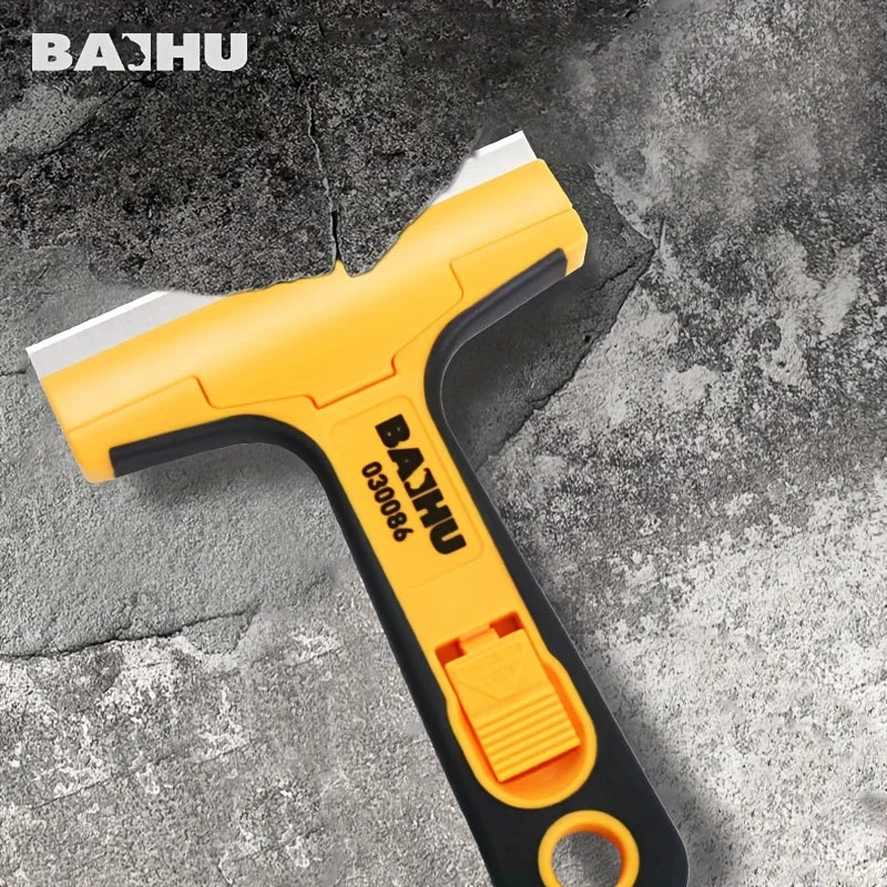 Wide Razor Blade Scraper Tool - Glass Cleaner Suitable for Stoves, Windows, Paint Removal, and Adhesive Residue Removal Oasis Select