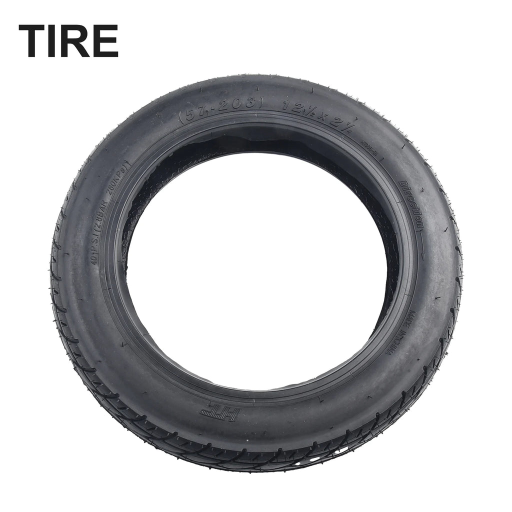 InnerOuter Tire Tube Set for Electric Scooter 1212\\ x 214\\ Rubber Material Inner Diameter 203MM Outer Diameter 300MM Oasis Select tire
