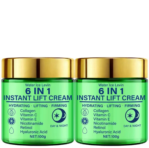 6-in-1 Collagen & Retinol Face Cream – Firm, Lift & Hydrate Anti-Aging Face Cream Oasis Select GOLD 100g