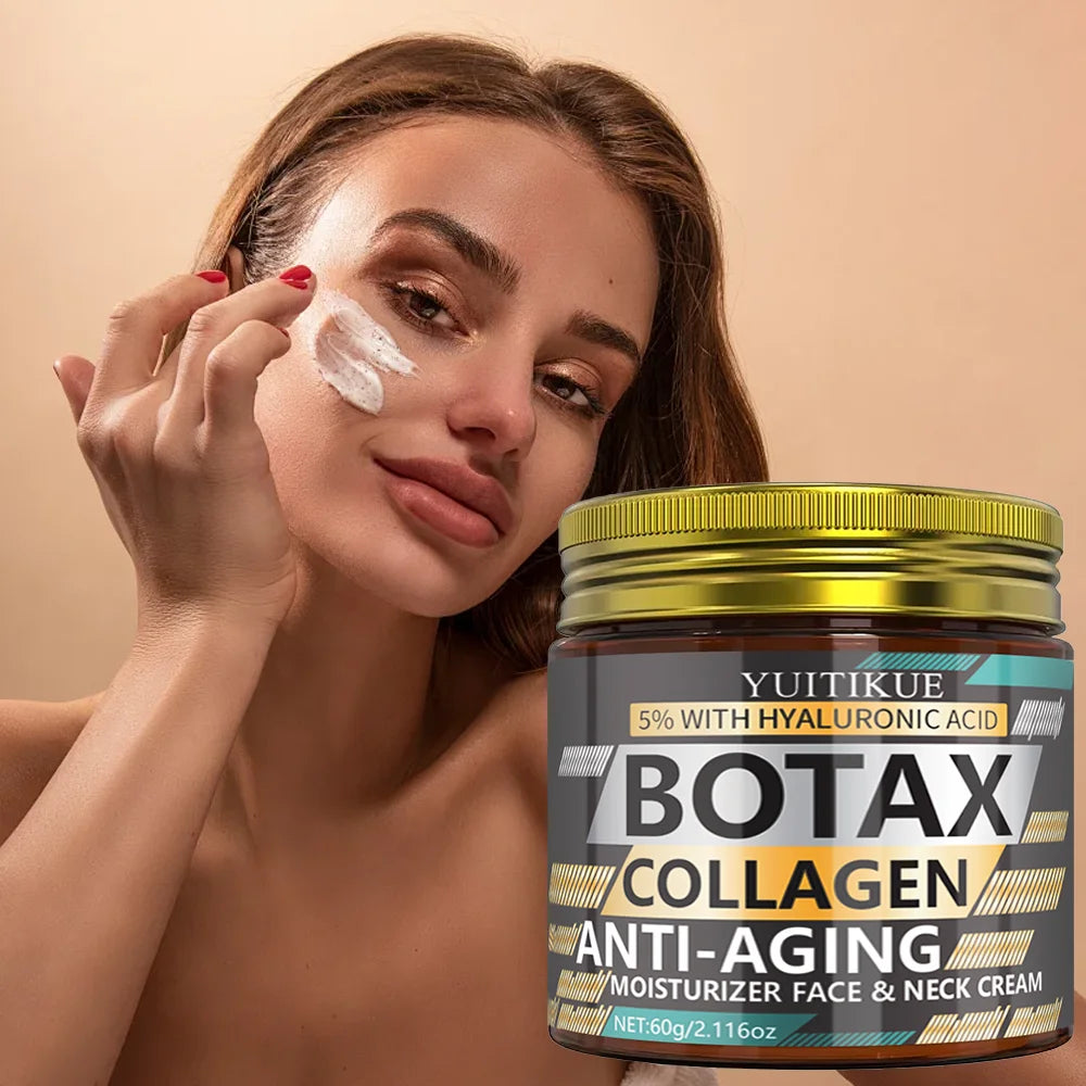 YUITIKUE Anti-Aging Face Cream – Collagen, Hyaluronic Acid 60g