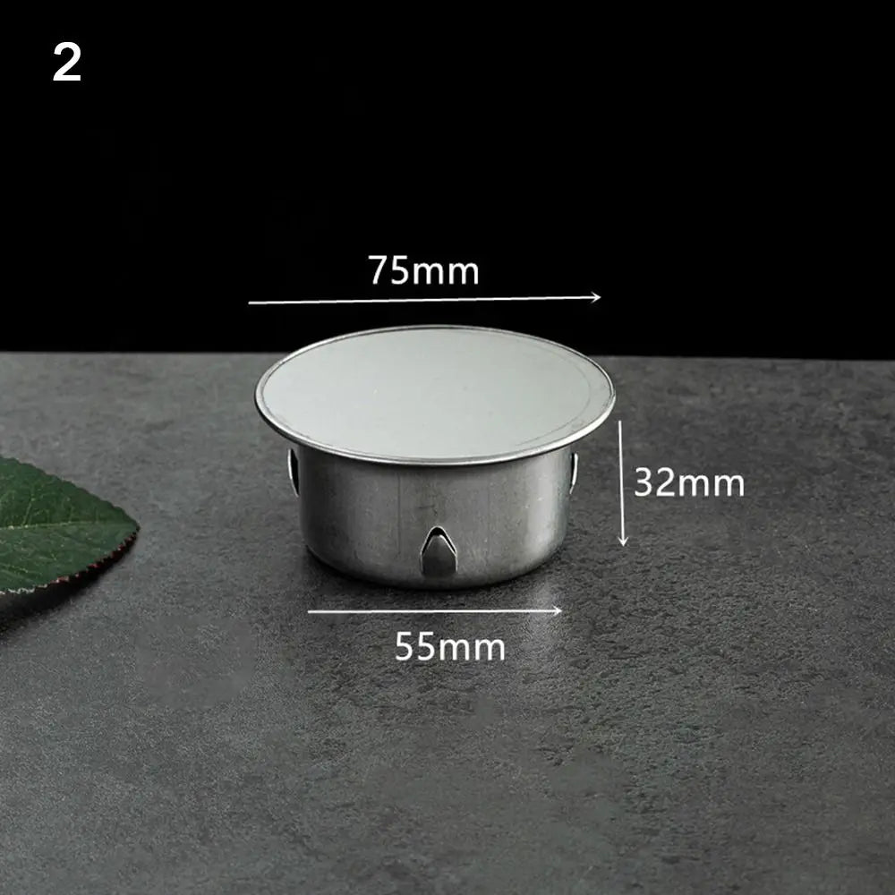Stainless Steel Sewer Pipe Cap Insert Type anti-odor Anti-blocking Sealing Cover Insect Prevention 50-150mm Rain Pipe Cap Oasis Select 2