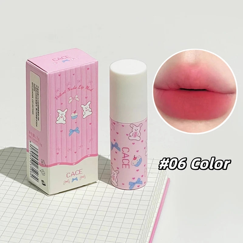CACE Velvet Matte Liquid Lipstick | Waterproof Nude Lip Tint