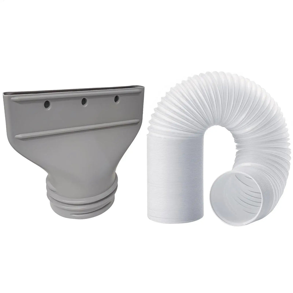 Portable Ac Hose Connector Air Conditioner Hose Connector Tube Vent Kit Seal Connection Duct for Kitchen Car Range Hood Window Oasis Select