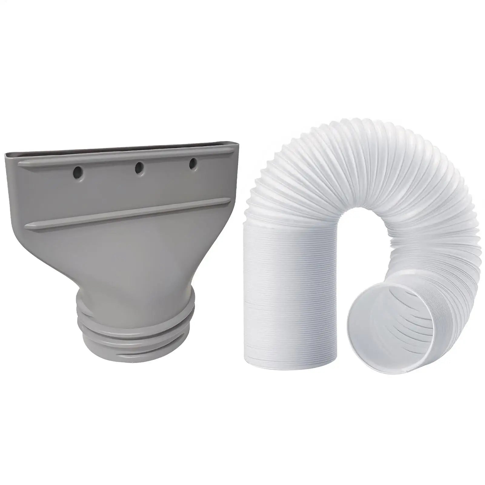 Portable Ac Hose Connector Air Conditioner Hose Connector Tube Vent Kit Seal Connection Duct for Kitchen Car Range Hood Window Oasis Select