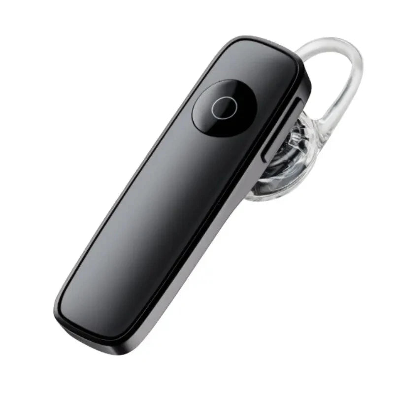 Bluetooth Headset Stereo Wireless Earplug Noise Reduction Unilateral Business Headset Tws Mini Portable M165 Sports for Phone Oasis Select Black