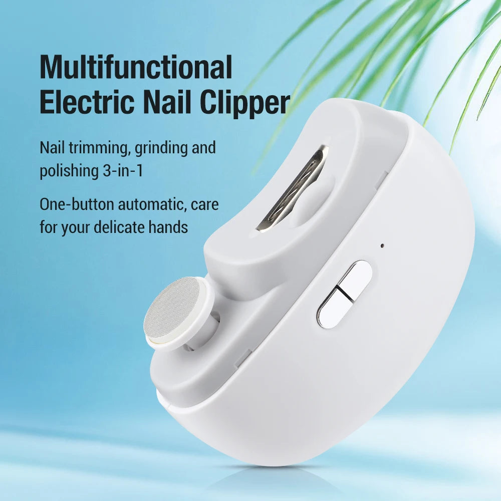 Electric Auto Nail Clipper Trimmer – Baby, Finger & Toe