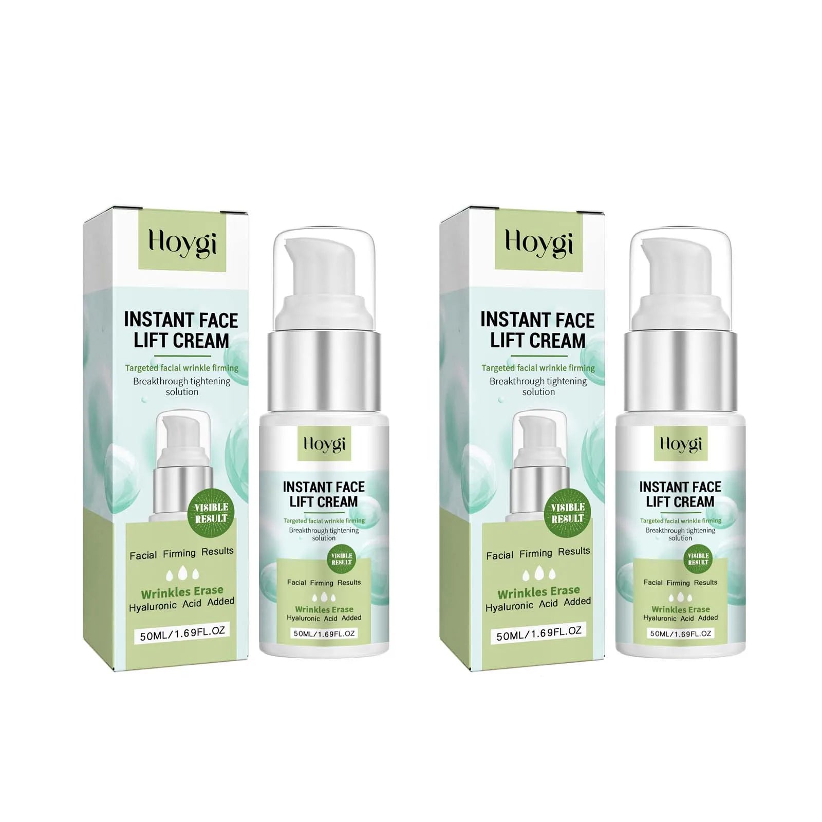 Hyaluronic Acid Face Cream – Firming, Hydrating & Anti-Aging Hydrating Face Cream Oasis Select 2 x 50ml Boxed