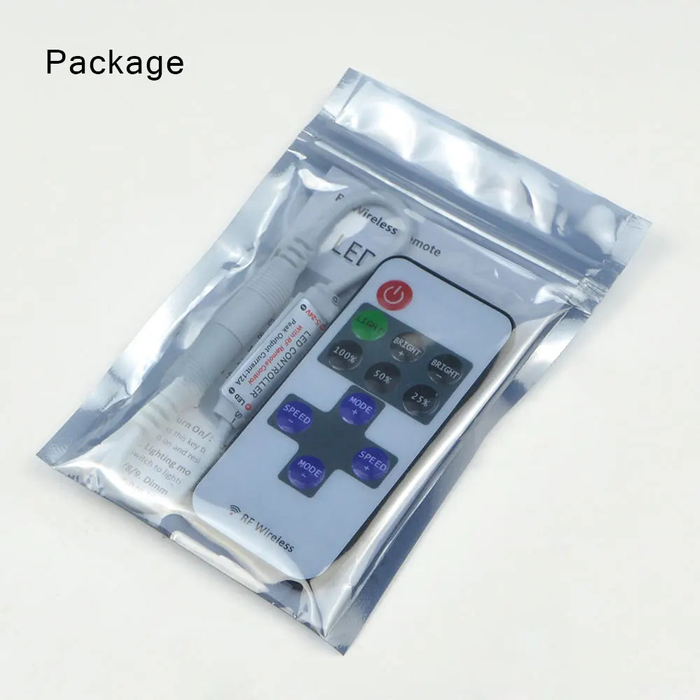 Single Color LED Controller Light Swtich 12V-24V DC Wireless RF Remoter for COB/Neon Light 2835/5050 Adjustable Brightness Oasis Select
