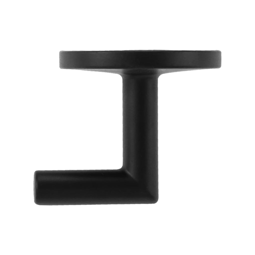 2pcs Alloy Wall Hooks,Retro Decorative Black for Hanging Coats Jewelry Keys Home Bathroom Bedroom Wide Application,Easy Install Oasis Select