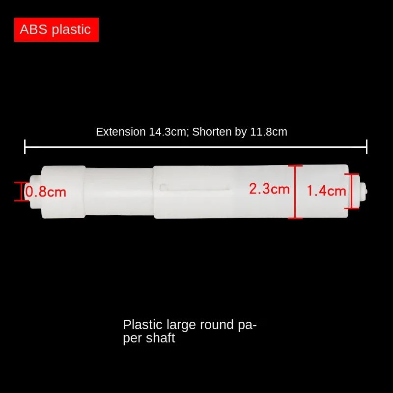 Replacement Toilet Roll Paper Shaft Tissue Box Adjustable Paper Roll Core Tissue Spindle Insert Spring For Bathroom Accessories Oasis Select B