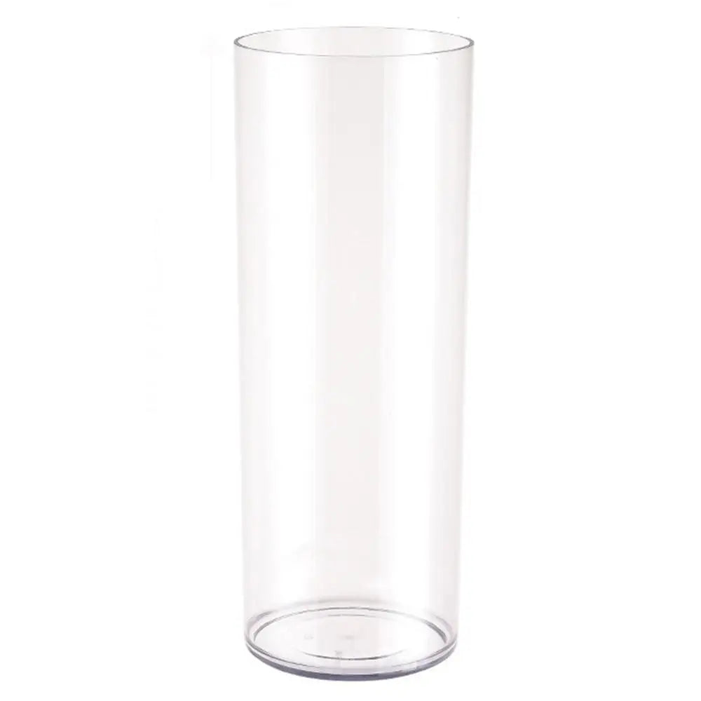 Clear Acrylic Cylinder Vase – Shatterproof Flower & Candle Display