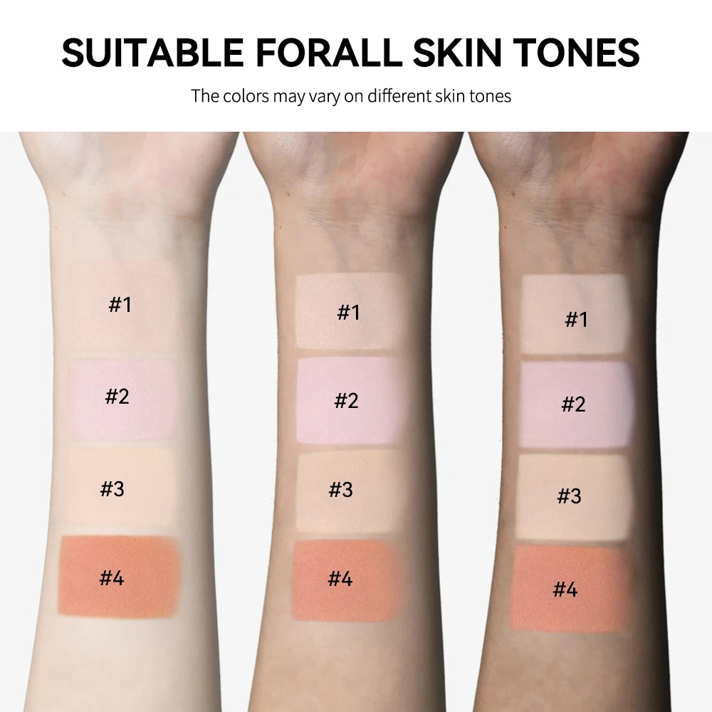 2PCS Loose Face Powder & Dual-Brush Oil Control Matte Delicate Face Setting Powder Makeup Soft Flawless Finish Korean Makeup Oasis Select