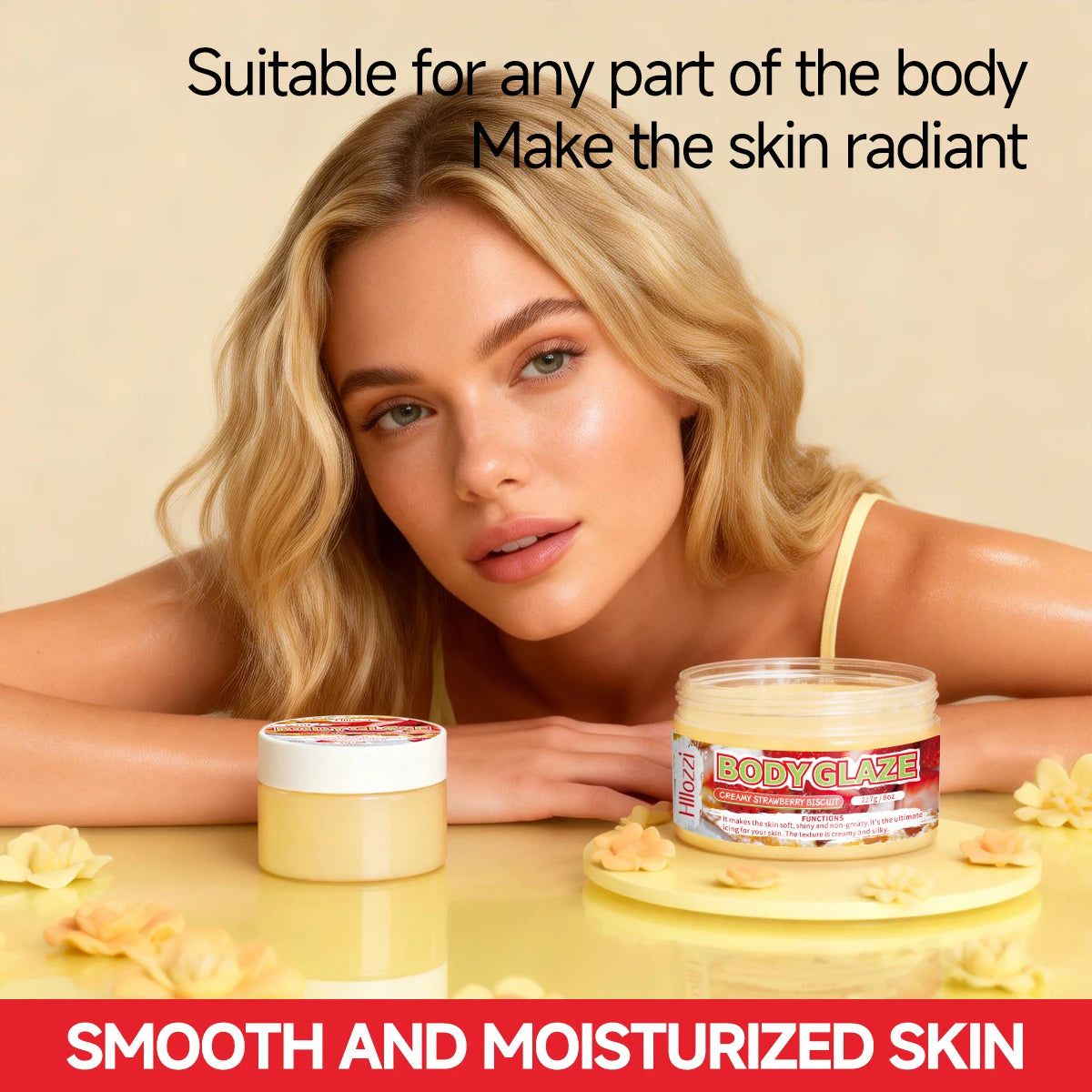 Body glaze moisturizes, protects, and repairs the skin make the skin appear lighter, brighter, or more radiant Oasis Select