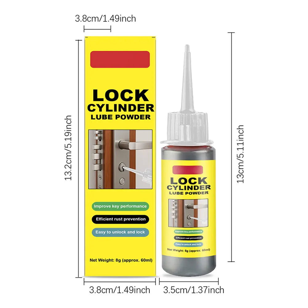 Graphite Dry Lubricant Powder for Lock Cylinders – 60ml | Vecligt