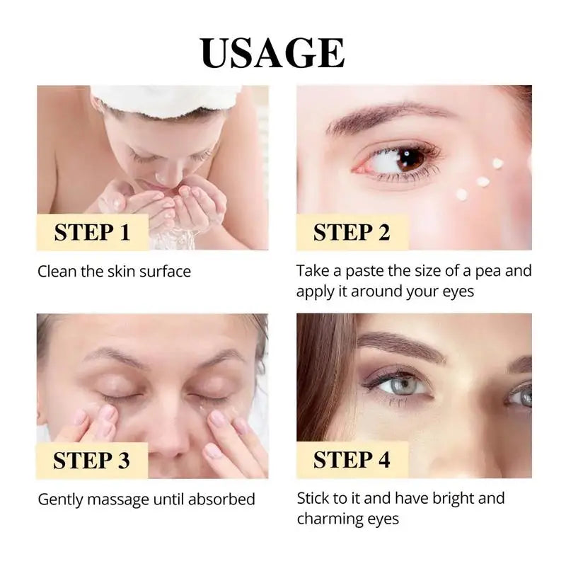 Fat Granules Remover Eye Cream Anti-Puffiness Anti Inflammatory Reduce Dark Circles Eyebags Fade Lines Moisturizing Eye Care Oasis Select