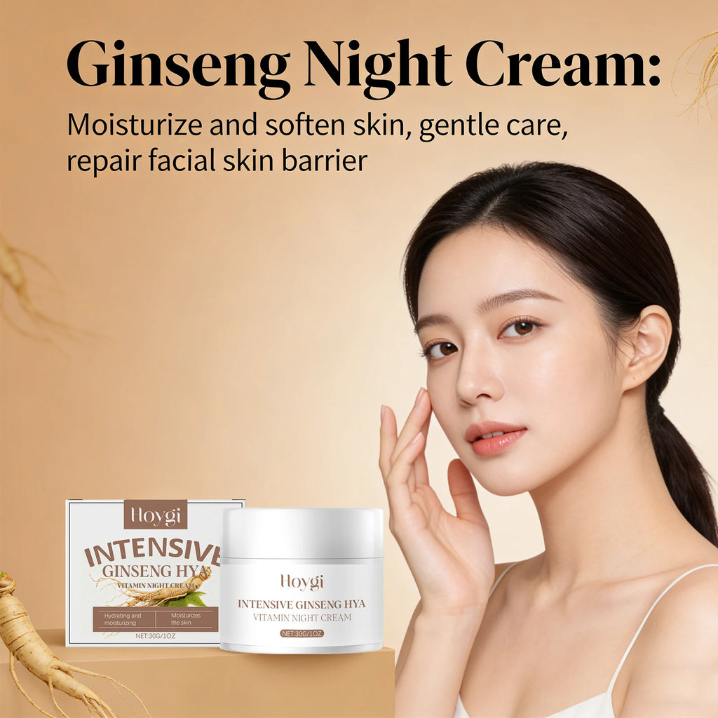 Hoygi Ginseng & Hyaluronic Acid Night Cream 30g