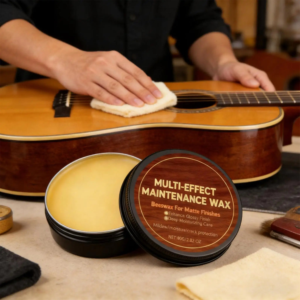 Guitar Polishing Wax For Violin Electric Guitar Wooden Instrument Maintenance Crack Prevention Protective Oil Anti-mold Cleaning Oasis Select