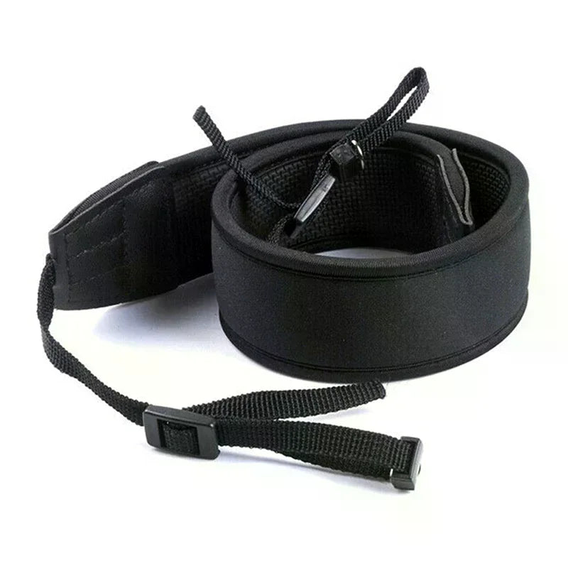 Universal Neck Shoulder Strap Belt Camera Shoulder Neck Straps Adjustable Thick Anti-slip Black Straps for Digital Camera Oasis Select