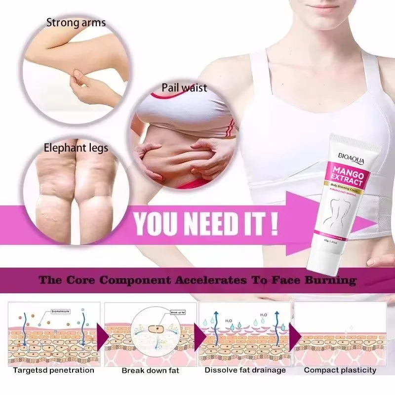 BIOAOUA Niacinamide Firming & Sculpting Body Cream 40g Firming Body Cream Oasis Select