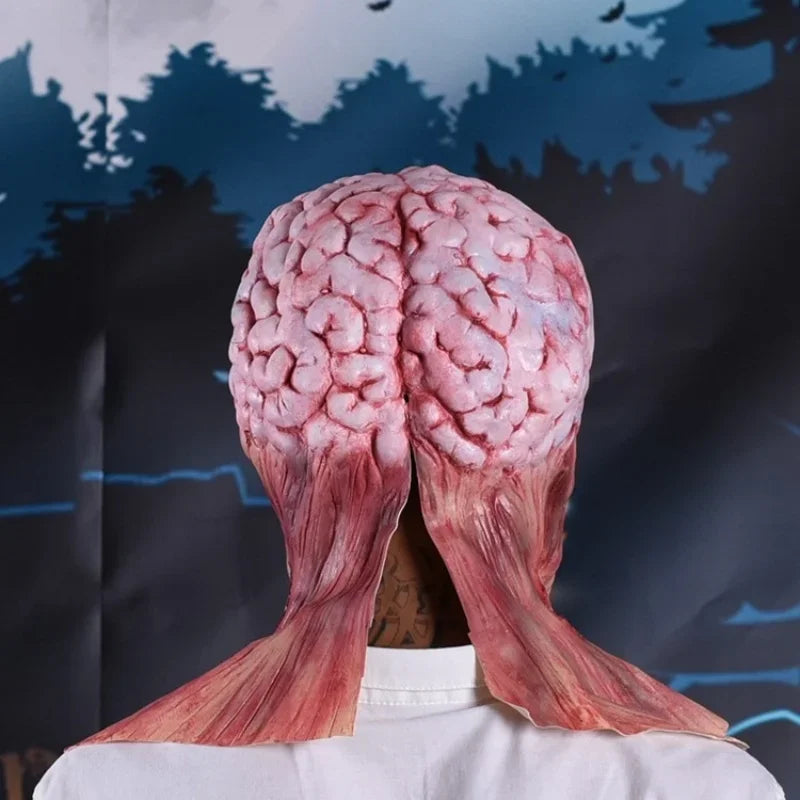 Halloween Zombie Mask Horror Big Heart Long Tongue Brain Blast Faceless Ghost Mask Zombie Role Play Halloween Party Decoration Oasis Select