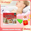 OceAura Lavender Bath Bomb | Fizzing Moisturizing SPA Gift 120g