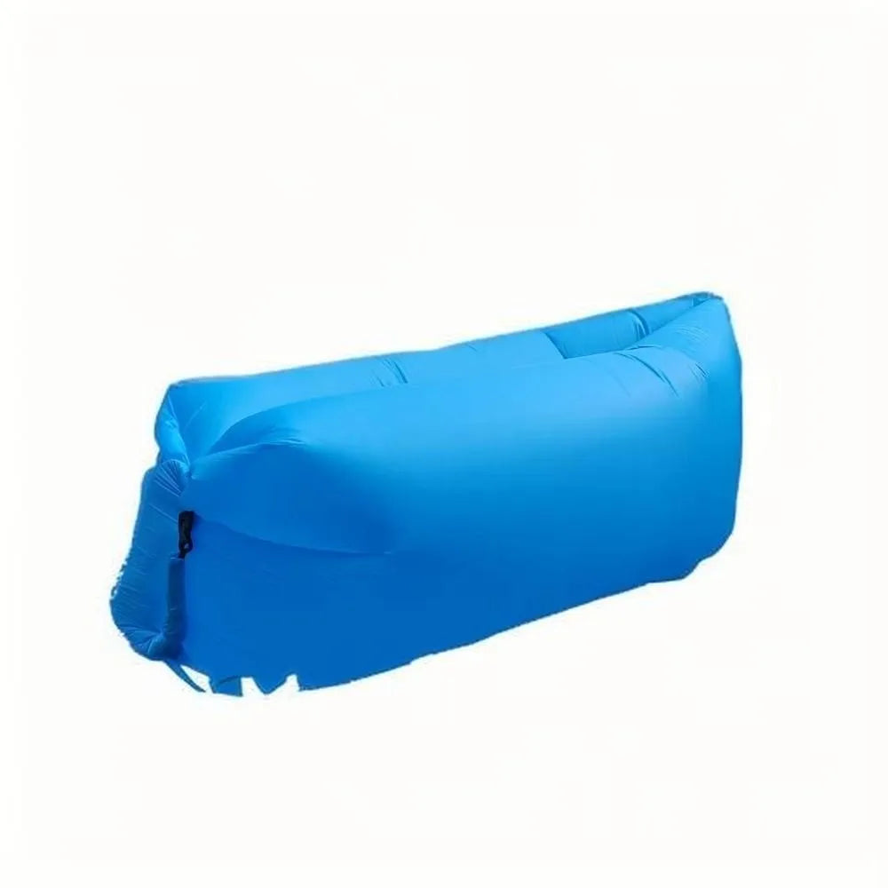 Outdoor Air Lazy Inflatable Sofa Bag Portable Camping Sofa Air Sleeping Bag Lunch Break Mattress Music Festival Concert Recliner Oasis Select Light Blue One Size