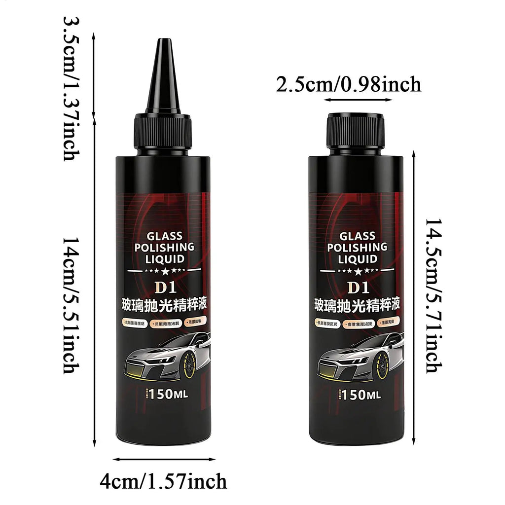 Windshield Polish Window Scratch Remover Auto Polishing Long-Lasting Cleaning Agent Window Shine High Gloss Restorer Supplies Oasis Select