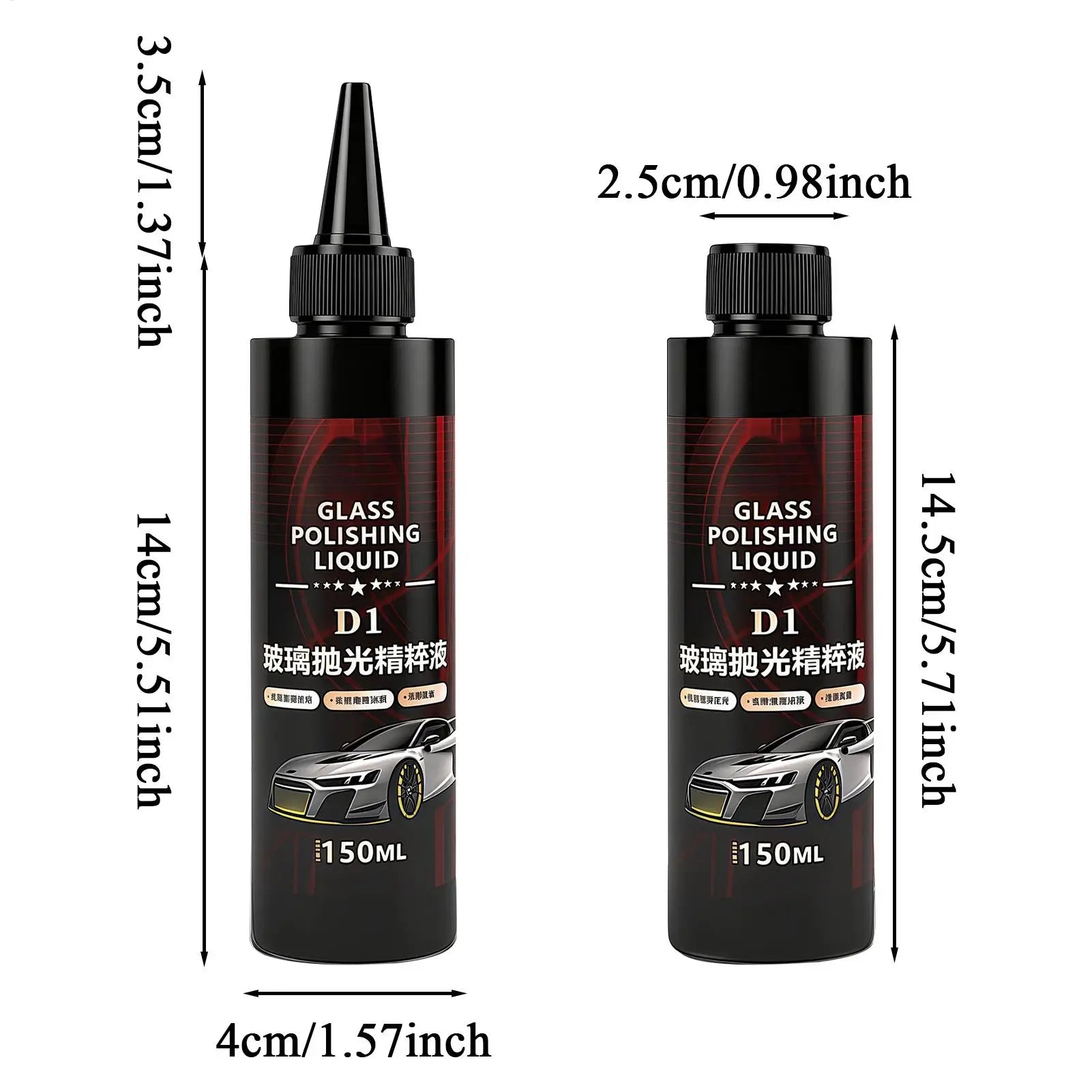 Windshield Polish Window Scratch Remover Auto Polishing Long-Lasting Cleaning Agent Window Shine High Gloss Restorer Supplies Oasis Select