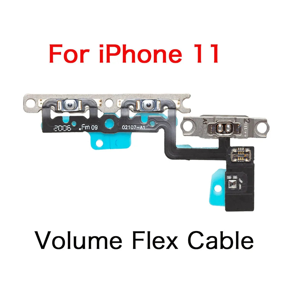Power Volume Silent Flex Cable iPhone X XR XS 11 Pro Max