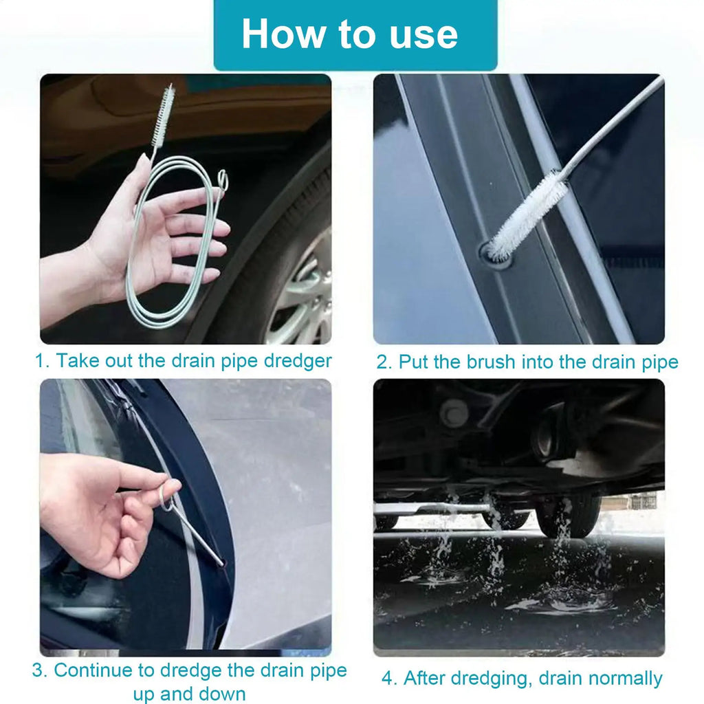 Drain Cleaning Car Air Conditioner Refrigerator Drainage Pipe Dredging Blockage Cleaning Drain Cleaning Brush Ac Vent Cleaning Oasis Select