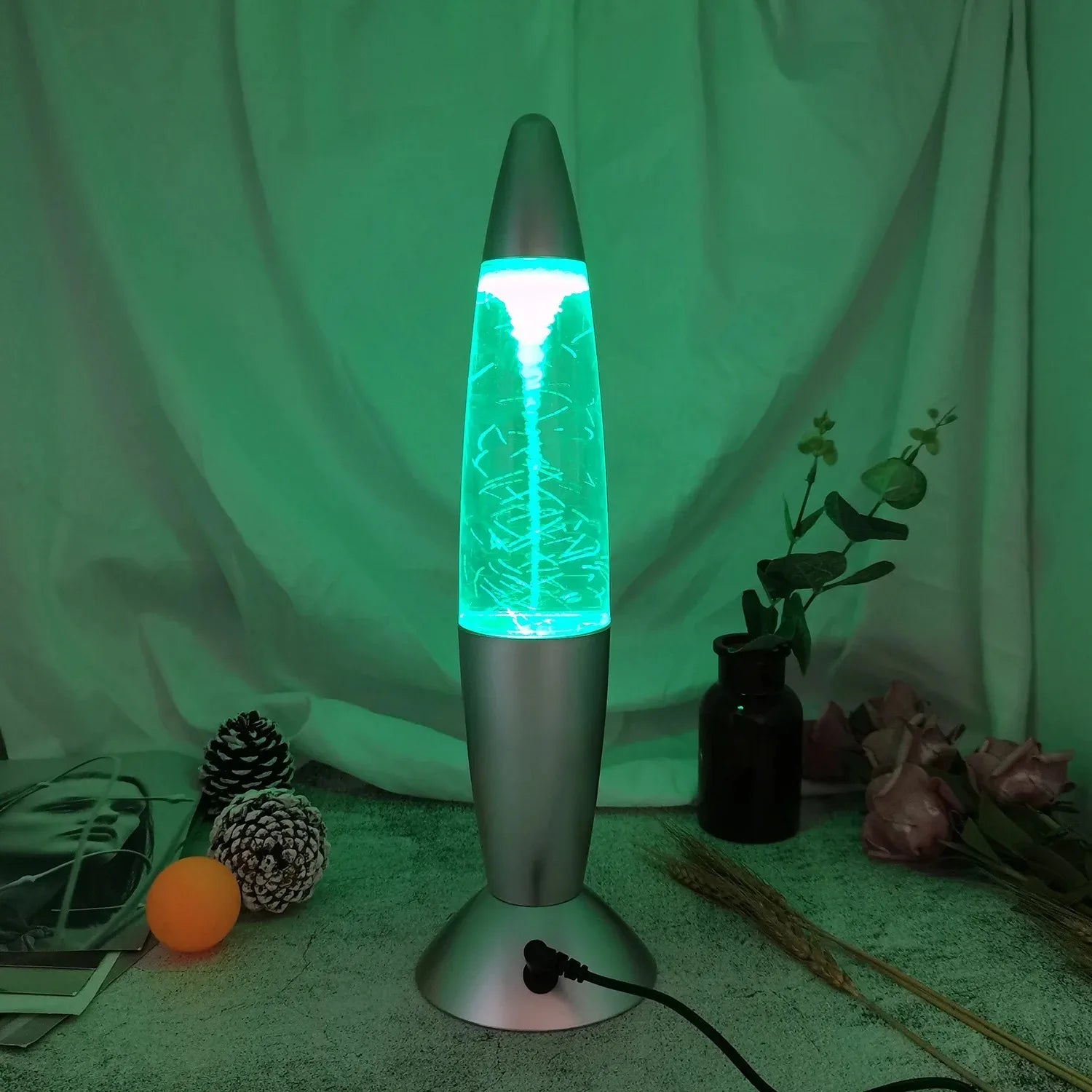 SHINEKNOT Tornado LED Lamp – RGB Color-Changing USB & Battery