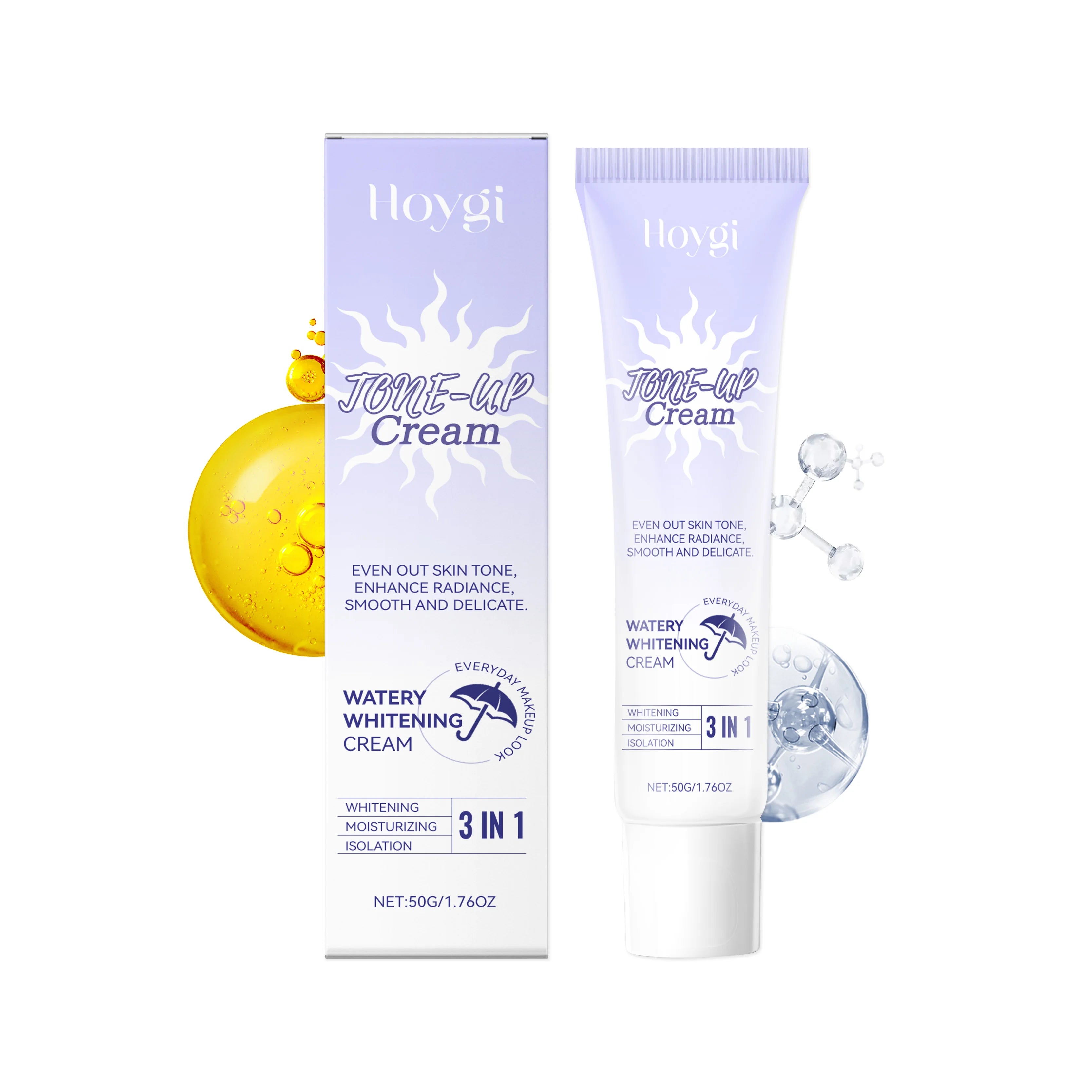 Anti-Fine Line Brightening Cream Evens Skin Tone Brightens Skin Fast Absorption Conceals Strengthens Skin Barrier Reduces Drynes Oasis Select 50g boxed