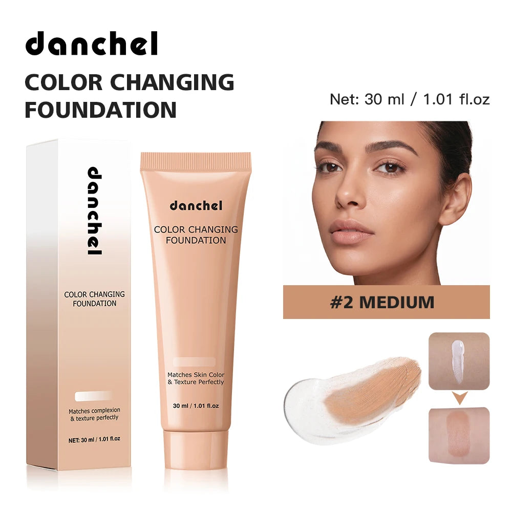 Color Changing Foundation Nourish Repair Skin Deep Hydration Brighten Even Tone Natural Matte Makeup Effect Concealer Foundation Oasis Select Medium