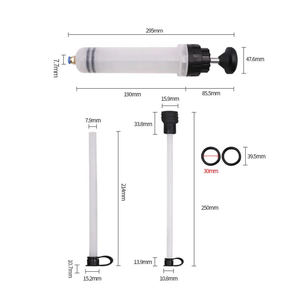 Manual Oil Fluid Extractor Syringe Pump – 200cc & 500cc