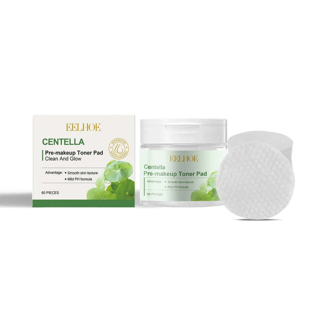 Eelhoe Centella Skincare Set – Toner Pads, Cleansing Oil & Serum Skincare Set Oasis Select Pre Makeup Toner Pad