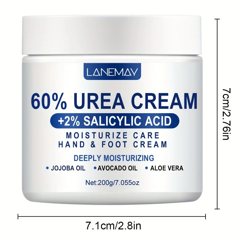 Lanemay 60% Urea Foot & Hand Cream – Glycerin & Salicylic Acid