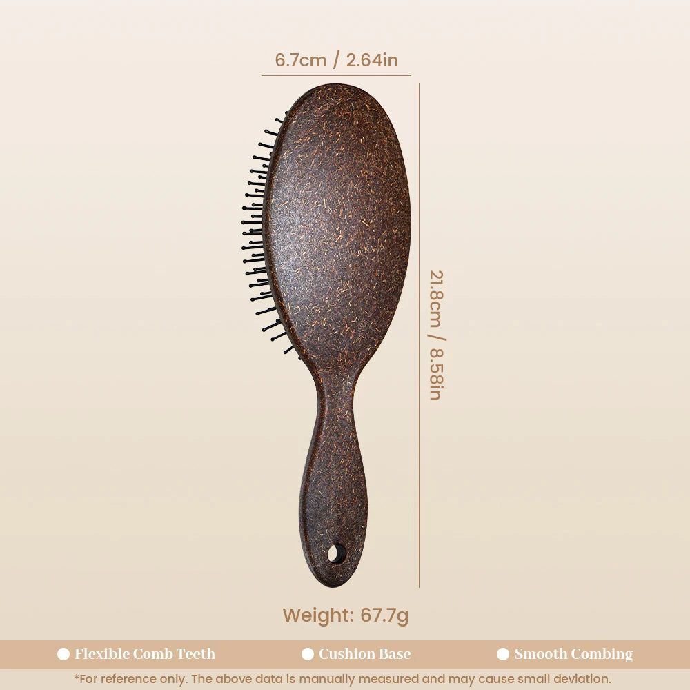 Wood Paddle Hair Brush – Scalp Massage & Detangling Comb Paddle Hair Brush Oasis Select
