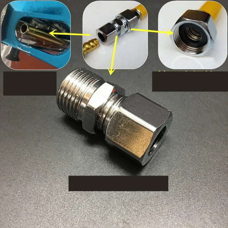 Brass Hose Fitting 4mm-19mm Barb Tail 1/2" BSP Female Thread Copper Connector Joint Coupler Adapter Oasis Select brass
