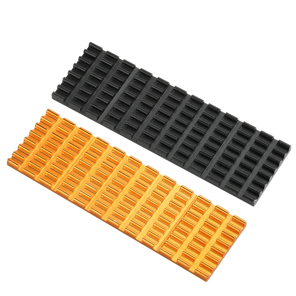 M.2 SSD NVMe Heat Sink M2 2280 Solid State Hard Disk Aluminum Heatsink Gasket with Silicone Thermal Pad PC Accessories Oasis Select