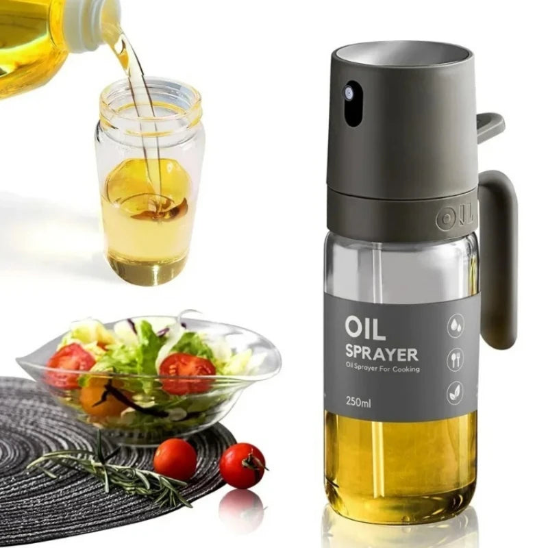 Kitchen Gadgets Glass Oil Sprayer Olive Oil Spray Bottle Oil Dispenser Portable Oil Mister for Cooking Air Fryer Salad BBQ Oasis Select