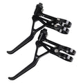 2pcs Bicycle Brake Handle Bike Ultralight Aluminium Alloy Brake Handles For Folding Bike Road Bike Brake Handle Accessories Oasis Select black