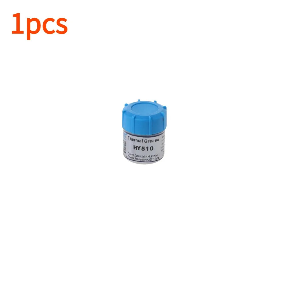 1/-10pcs 10g HY510 Silicone Thermal Paste CPU Thermal Paste For Conductive Grease Heatsink CPU GPU Chipset Notebook Cooling Oasis Select 1pcs