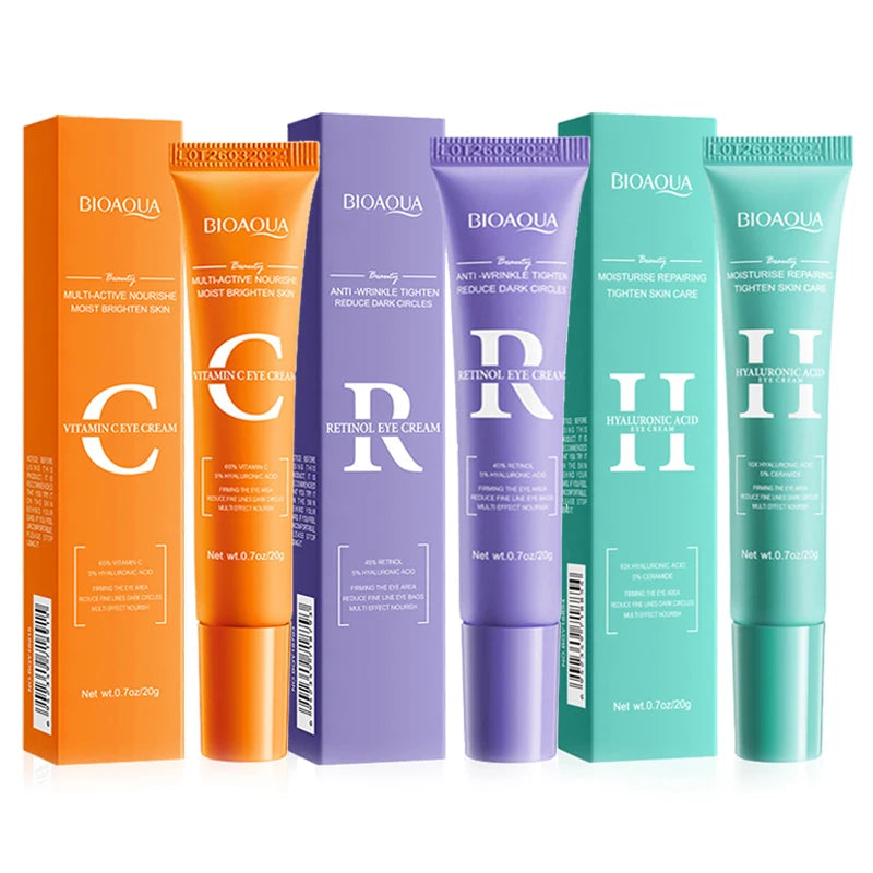 BIOAQUA Vitamin C Retinol Eye Cream – Dark Circles & Anti-Aging Eye Cream Oasis Select Each 1pcs