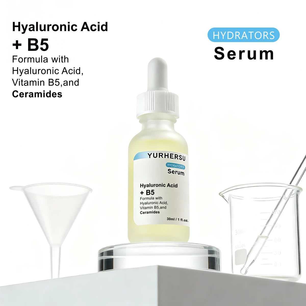 Hyaluronic Acid 2% + B5 Face Serum – Deep Hydration 30ml Face Serum Oasis Select