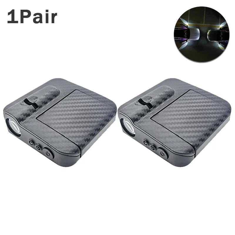 Angel Wings LED Car Door Welcome Light | Wireless Shadow Projector