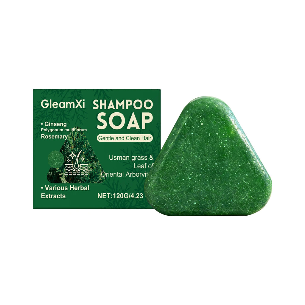 Usman Grass Leaf Hair Oil for Oil Control and Itch Relief Fluffy Hair Shampoo Soap Nourishing Scalp Moisturizing Fresh Hair Mask Oasis Select Soap